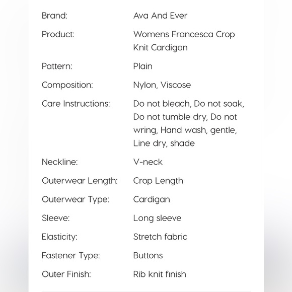 AVA & EVER CARDIGAN - Picture 6 of 7